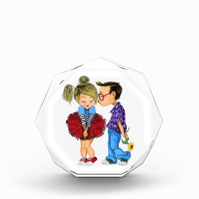 Cute pareja de fotos bloquea tu regalo de amor (Anverso)