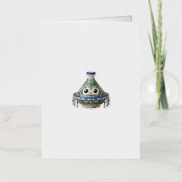 Cute pegatina marroquí Kawaii Tajine
