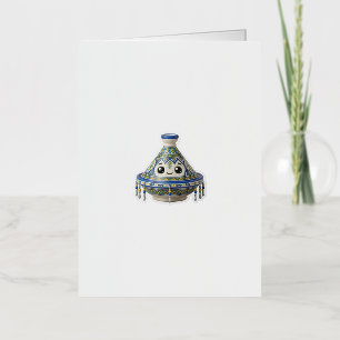 Cute pegatina marroquí Kawaii Tajine
