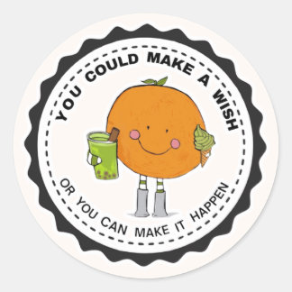 Cute pegatinas de citas motivadoras de comida