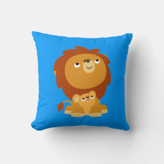 Cute Personalizado Protector Papá León y Almohada