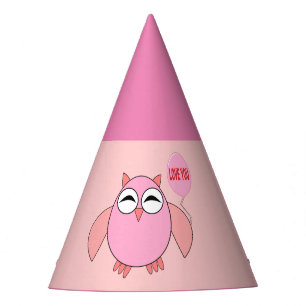 Cute Pink Love You Owen Fiesta Gorra