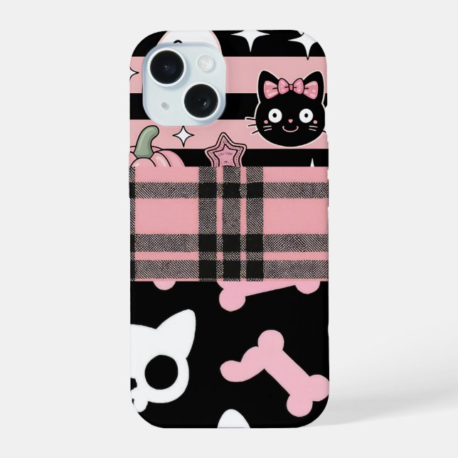Cute Pink Pastel Goth Halloween  (Reverso )