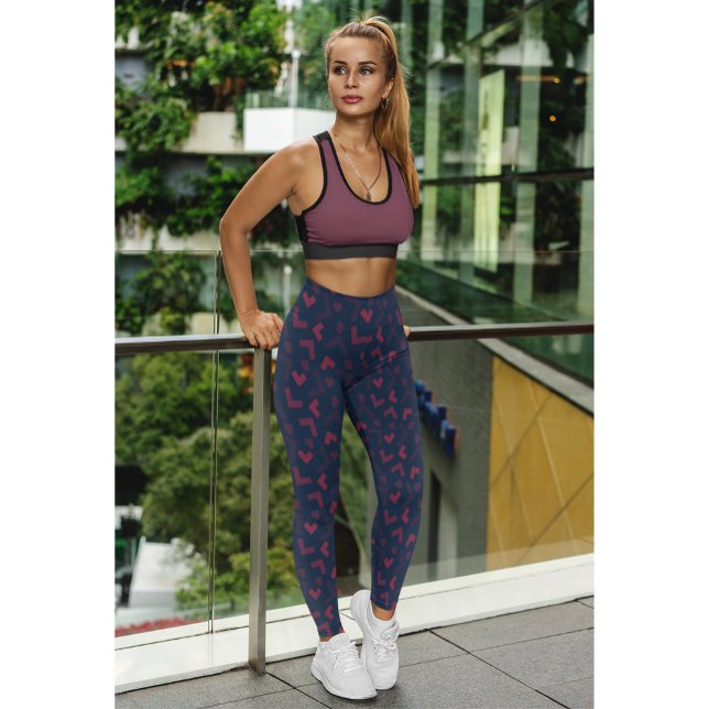 Cute Purple Workout Yoga Tight Leggings (Subido por el creador)