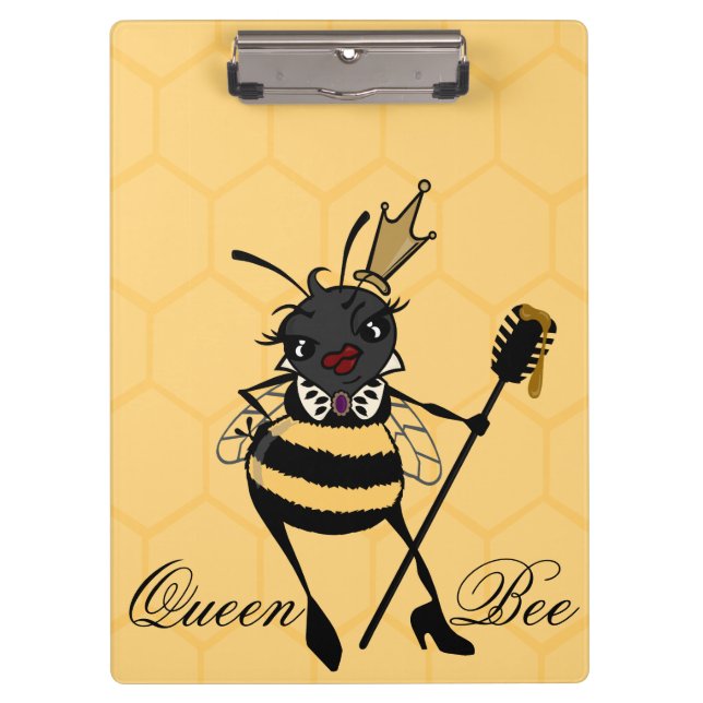 CUTE QUEEN BEE CON PORTAPAPELES DE MIEMBROS (Anverso)