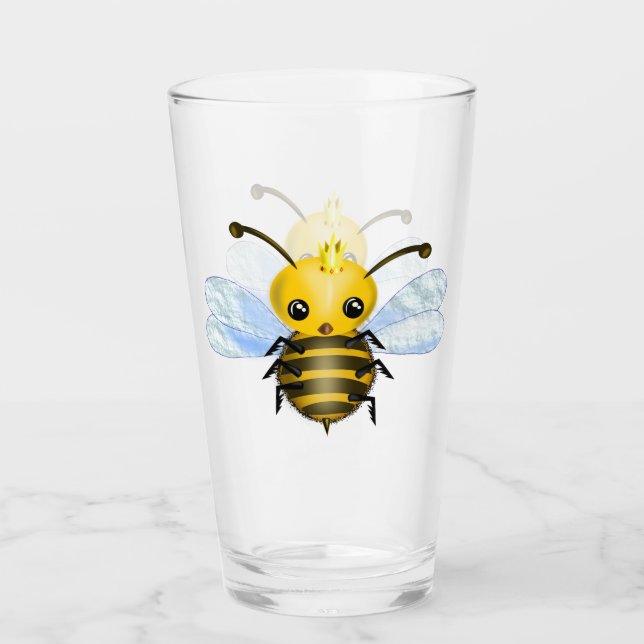Cute Queen Bee Glass (Anverso)
