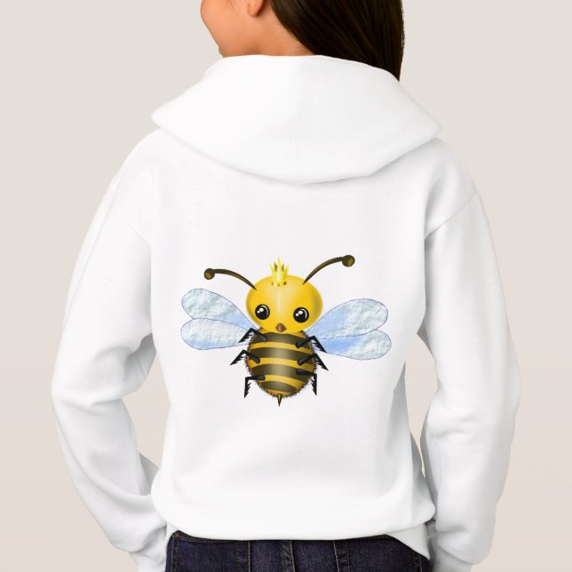 Cute Queen Bee Hoodie (Reverso)