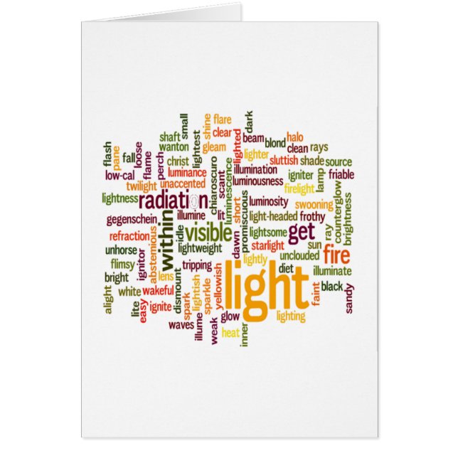 Cute Retro Vintage Lovely Light Regalos de texto (Frente)