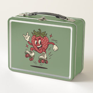 Cute Roller Skating Strawberry