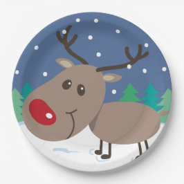 Cute Rudolph - Platos Fiestas