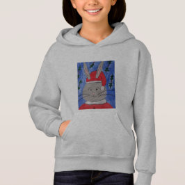 Cute Santa Bunny Hoodie