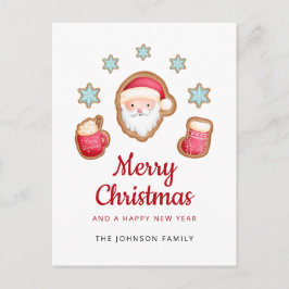 Cute Santa Claus Feliz Navidad