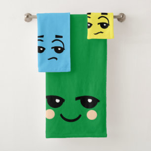 CUTE SE ENFRENTA AL CONJUNTO DE TOALLAS DE BAÑO PR