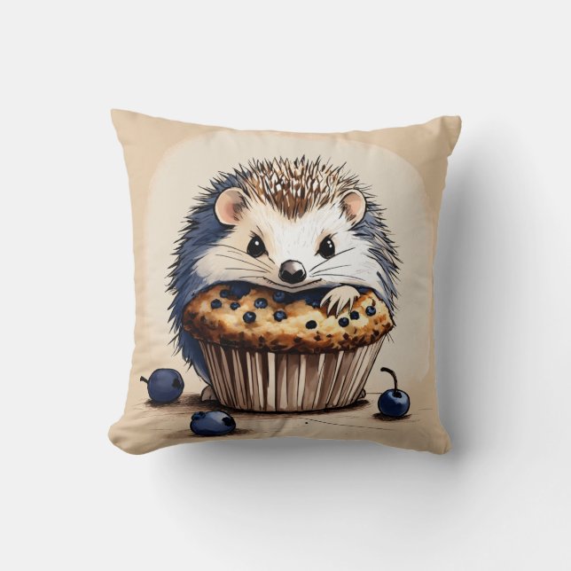 "Cute seductor disfrutando de una almohada de more (Anverso)