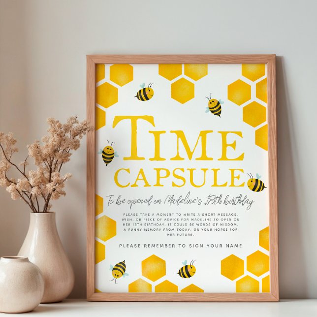 Cute Señal de Cápsula del Tiempo del Primer Día de (Subido por el creador)