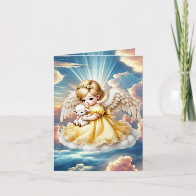 Cute sent from Heaven Angel add message  (Anverso)