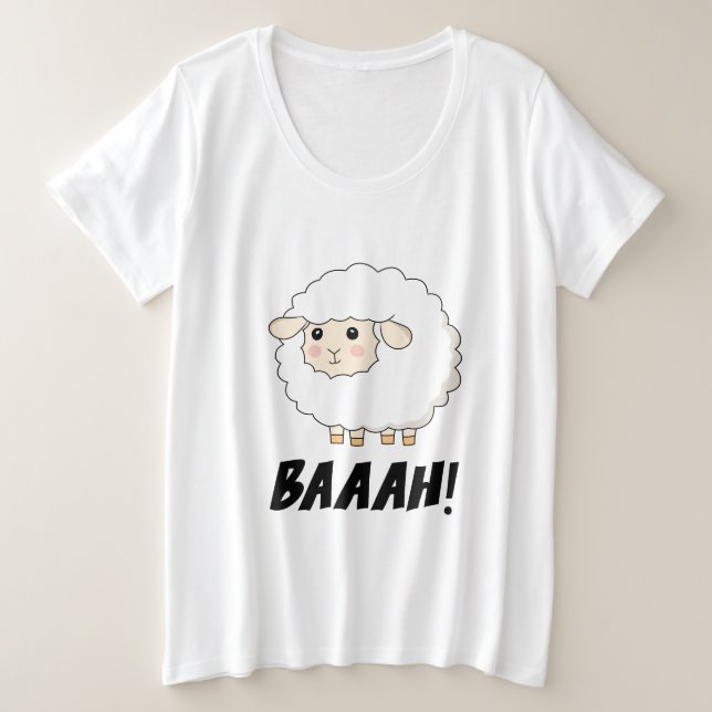 Cute Sheep Baaah (Anverso del diseño)