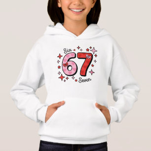 Cute Six Seven Meme – Rosa y Rojo 6 7 con Corazone