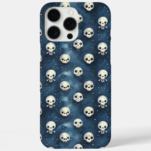 Cute skelletons iphone16 pro fundas (Reverso )