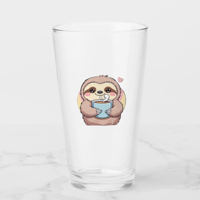 Cute Sloth Coffee Lover Shirt � Funny Fueled by Co (Anverso)