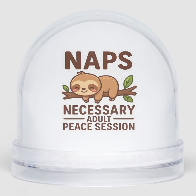 Cute Sloth Naps � Necessary Adult Peace Session Cl (Anverso)