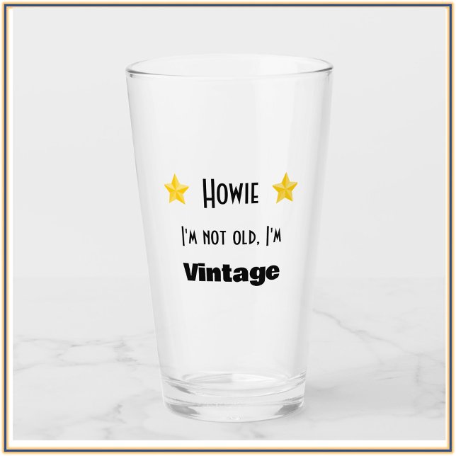 Cute, soy vintage con estrellas de oro (Subido por el creador)