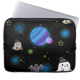 Cute Space Galaxy Doodle Funda para Portátil