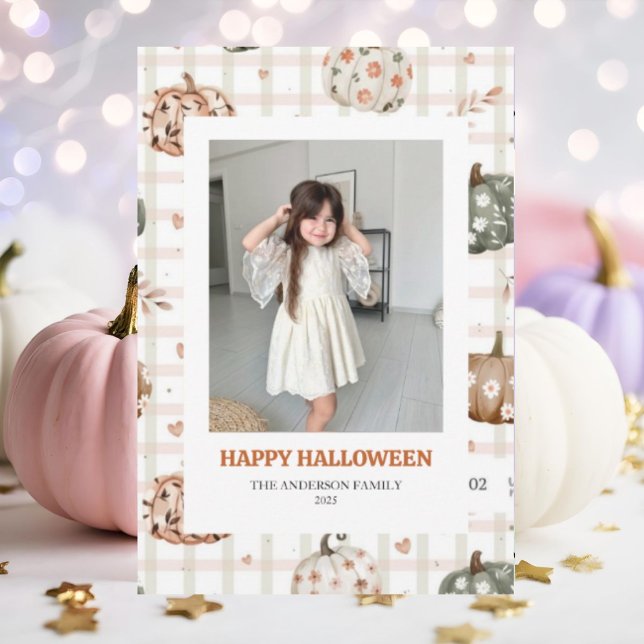 Cute Spooky Halloween Photo Card (Subido por el creador)