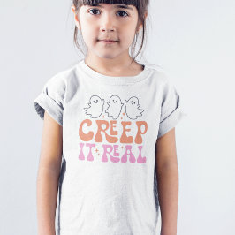 Cute Spooky Halloween Top Groovy Retro