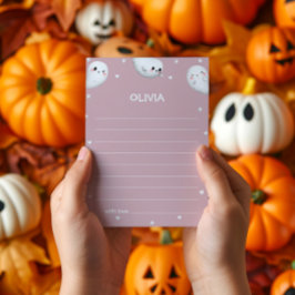 Cute Spooky Una Tarjeta De Cápsula De Halloween Ti