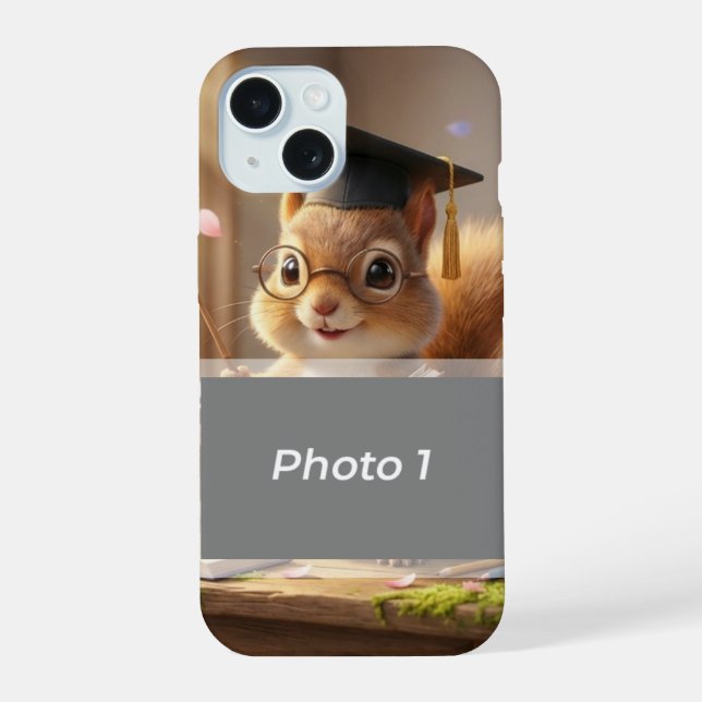 Cute Squirrel Teacher Appreciation iPhone Case (Reverso )