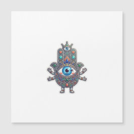 Cute Sticker Hamsa Ojo Turco Kawaii Amazigh Marroq