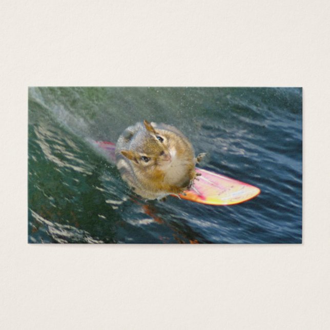 Cute Surfing Chipmunk (Frente)