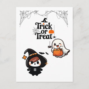 Cute Tarjeta de Felicitación de Halloween de Fanta