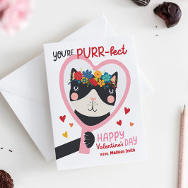 Cute tarjetas de El día de San Valentín para niños