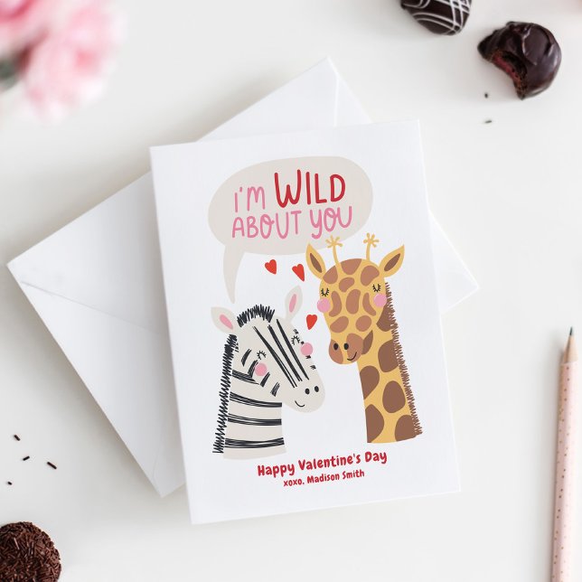 Cute tarjetas de El día de San Valentín para niños (Kids Valentine's Day Card)