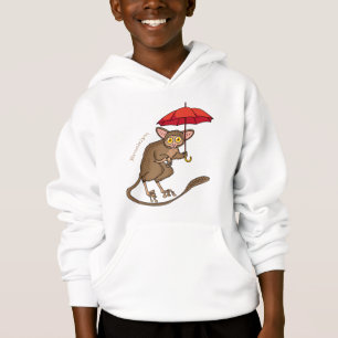Cute Tarsier con ilustracion personalizado paragua