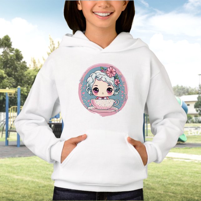 Cute Tea Cup Doll Hoodie (Subido por el creador)