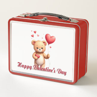 Cute Teddy Bear with Heart – Happy Valentine’s Day