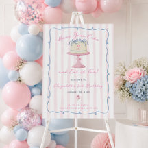 Cute Tienes Tu Tarta y Cómetela Dos Letrero de Bie