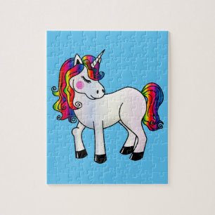CUTE UNICORN 8X10 rompecabezas JIGSAW