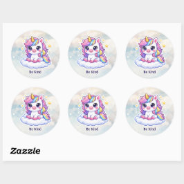 Cute Unicorn Hoja de Pegatinas