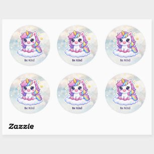 Cute Unicorn Hoja de Pegatinas