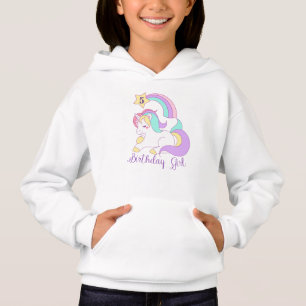 Cute Unicornio Personalizado de cumpleaños número