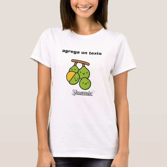 Cute Venezuelan Fruits • Camiseta kawii (Anverso)