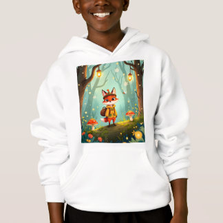 Cute Whimsical Cartoon Fox