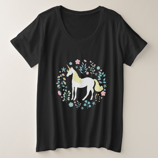 Cute Whimsical Unicorn (Anverso del diseño)