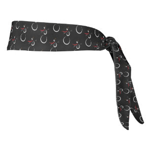 Cute Winter Snowman Pattern Black
