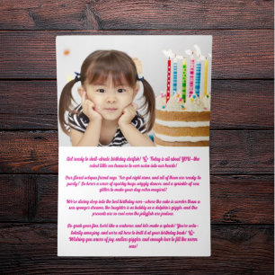 Cute y caprichoso pulpo floral foto niños cumpleañ
