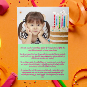 Cute y caprichoso pulpo floral foto niños cumpleañ